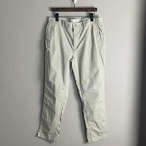 SPOKE Mens Beige Chino Heroes Build C Pants Size 34x30 Trousers Straight Leg